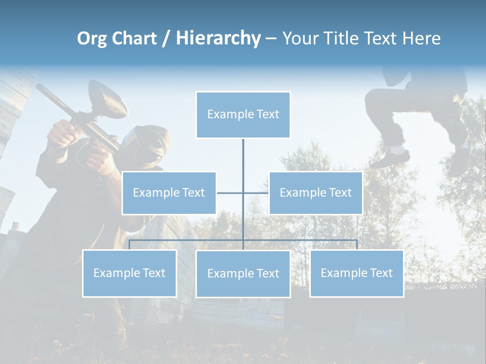 Attack Sport Camouflage PowerPoint Template