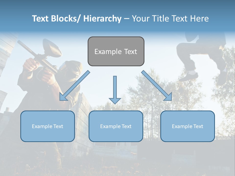 Attack Sport Camouflage PowerPoint Template