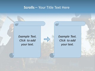 Attack Sport Camouflage PowerPoint Template