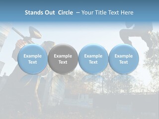 Attack Sport Camouflage PowerPoint Template