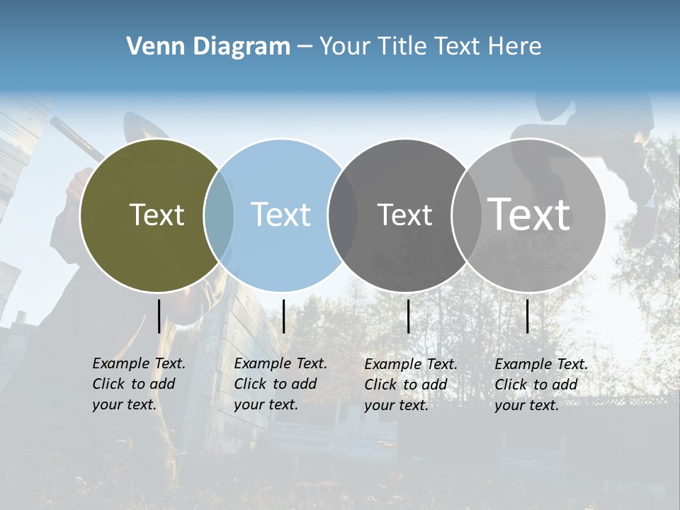Attack Sport Camouflage PowerPoint Template