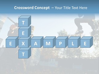 Attack Sport Camouflage PowerPoint Template