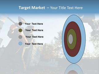 Attack Sport Camouflage PowerPoint Template