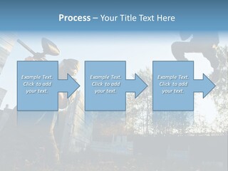 Attack Sport Camouflage PowerPoint Template