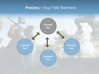 Attack Sport Camouflage PowerPoint Template