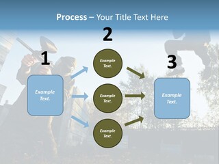 Attack Sport Camouflage PowerPoint Template