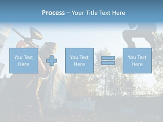 Attack Sport Camouflage PowerPoint Template
