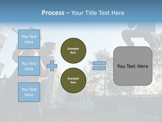 Attack Sport Camouflage PowerPoint Template