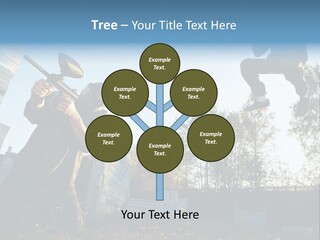 Attack Sport Camouflage PowerPoint Template