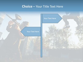 Attack Sport Camouflage PowerPoint Template