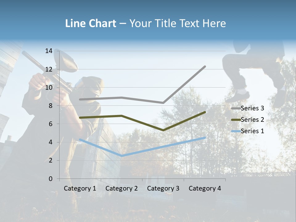 Attack Sport Camouflage PowerPoint Template