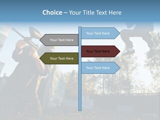 Attack Sport Camouflage PowerPoint Template