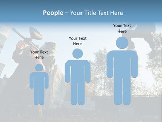 Attack Sport Camouflage PowerPoint Template