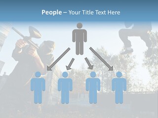 Attack Sport Camouflage PowerPoint Template