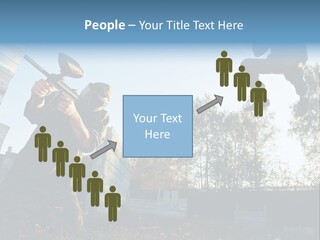 Attack Sport Camouflage PowerPoint Template