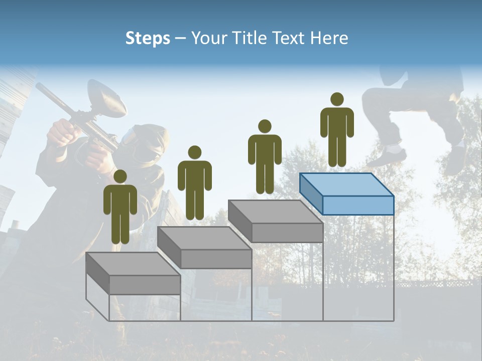 Attack Sport Camouflage PowerPoint Template