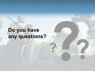 Attack Sport Camouflage PowerPoint Template