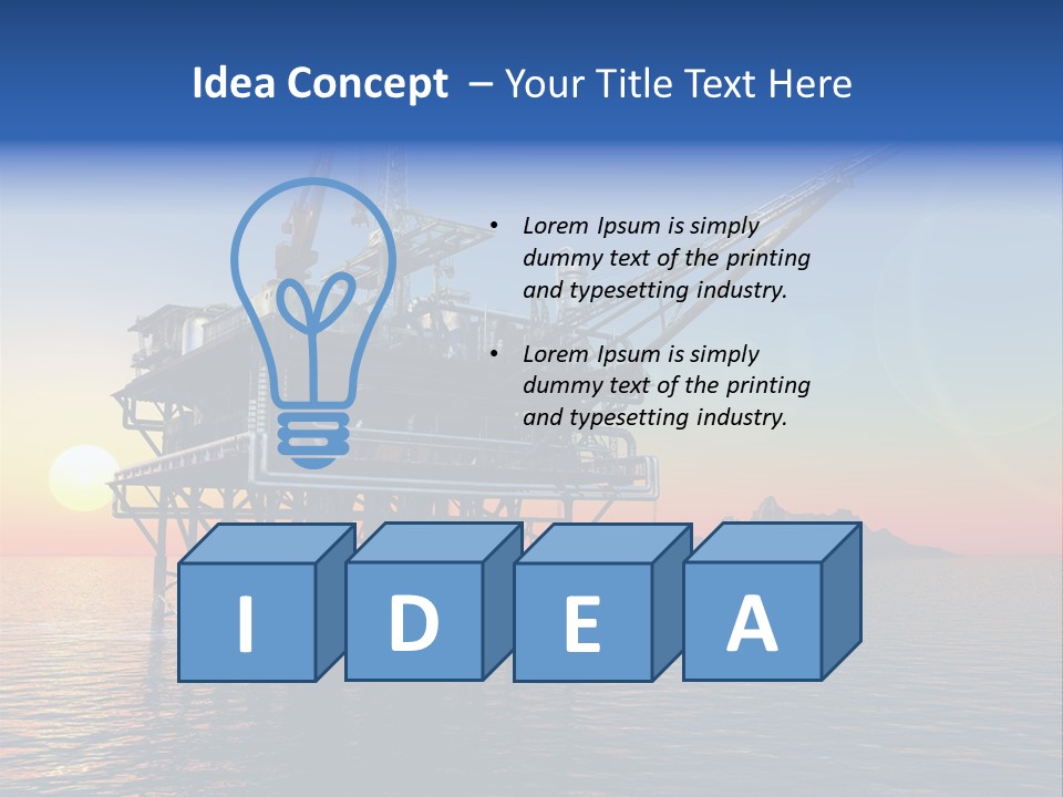 Industry Plant Exploration PowerPoint Template