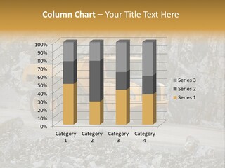 Machine Yellow Rock PowerPoint Template