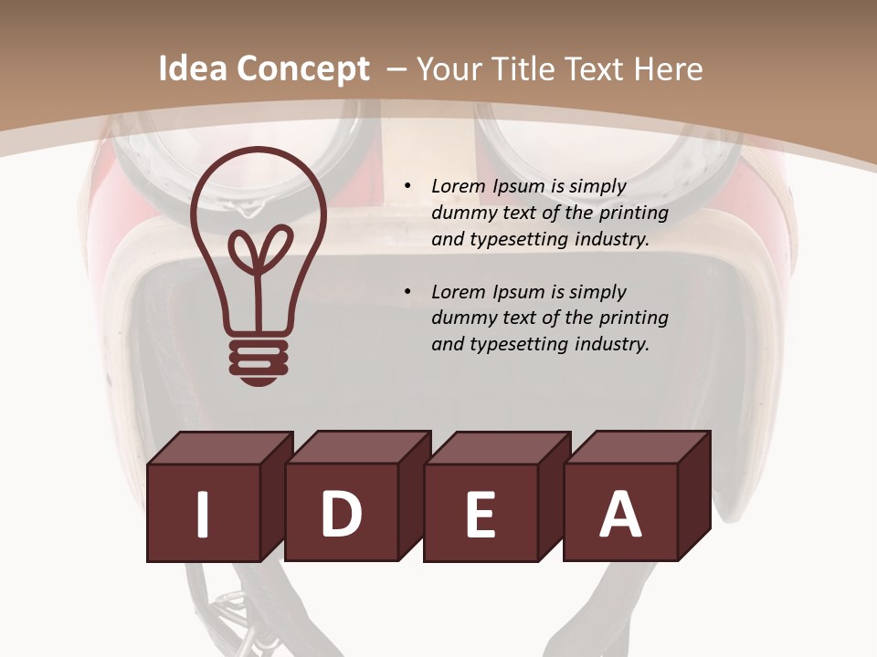 Custom Pilot Sport PowerPoint Template