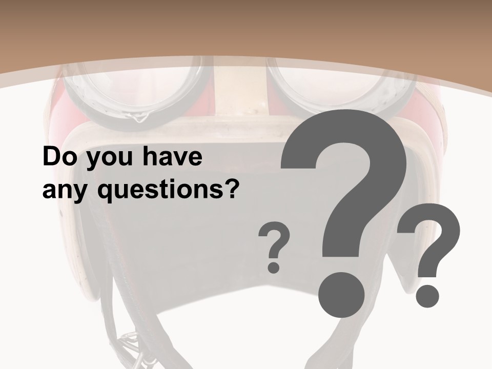 Custom Pilot Sport PowerPoint Template