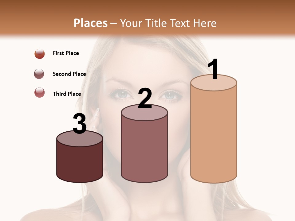 Hair  Portrait PowerPoint Template