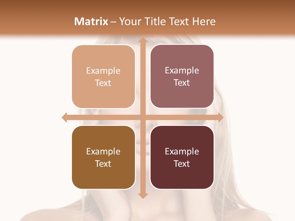 Hair  Portrait PowerPoint Template