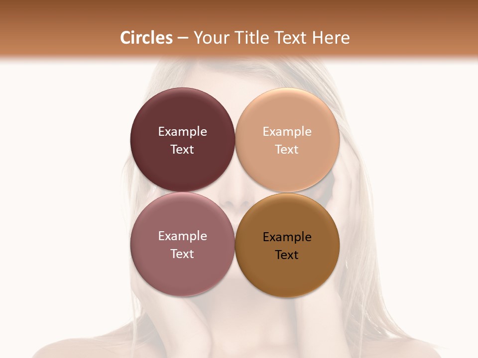 Hair  Portrait PowerPoint Template