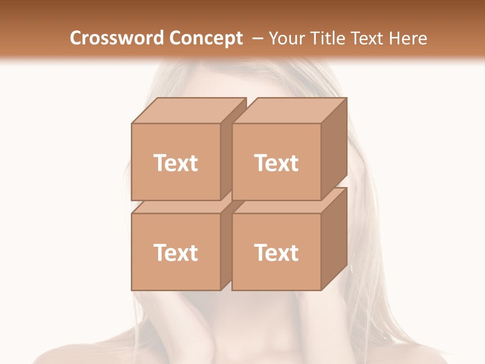 Hair  Portrait PowerPoint Template