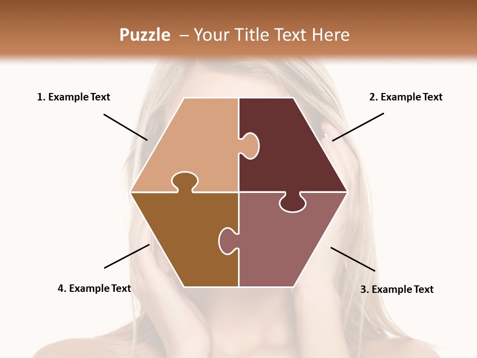 Hair  Portrait PowerPoint Template