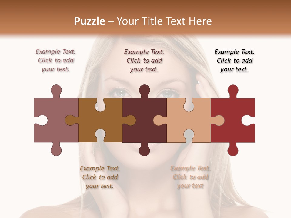 Hair  Portrait PowerPoint Template