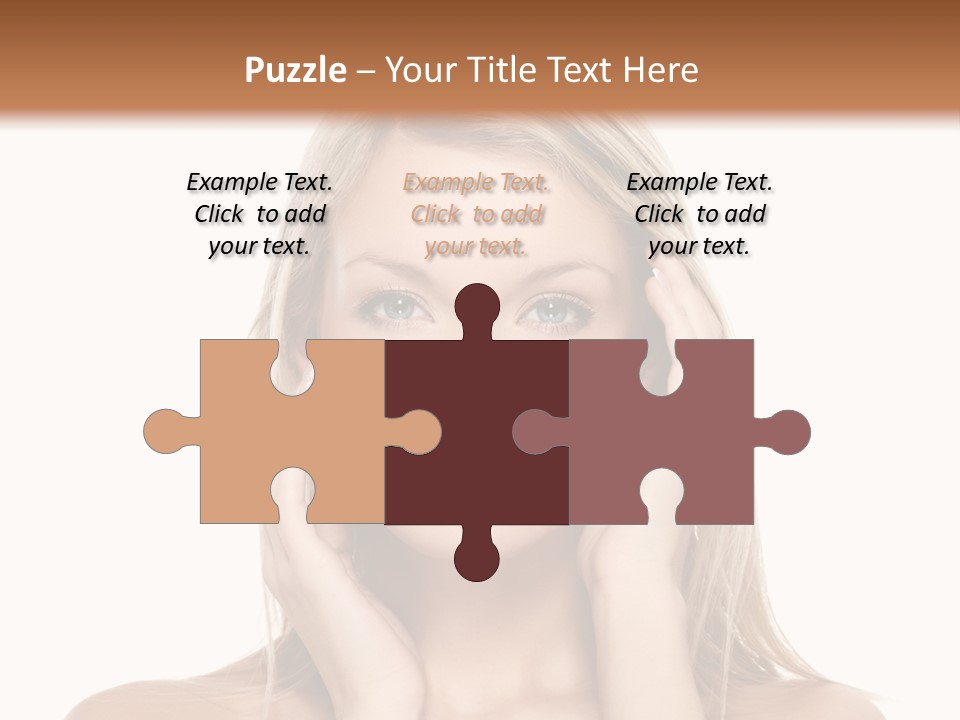 Hair  Portrait PowerPoint Template