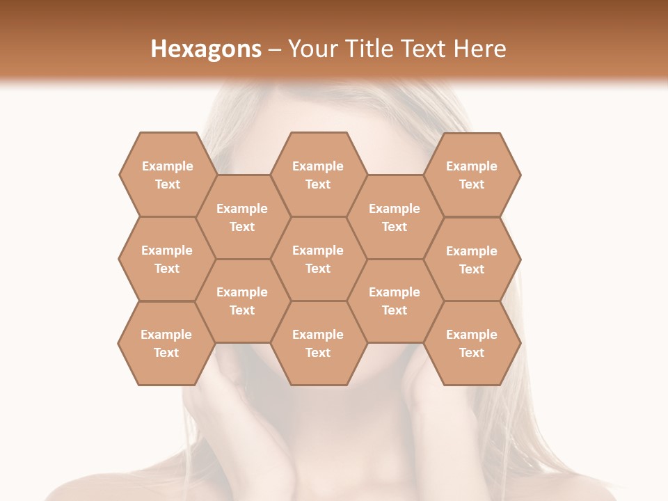 Hair  Portrait PowerPoint Template