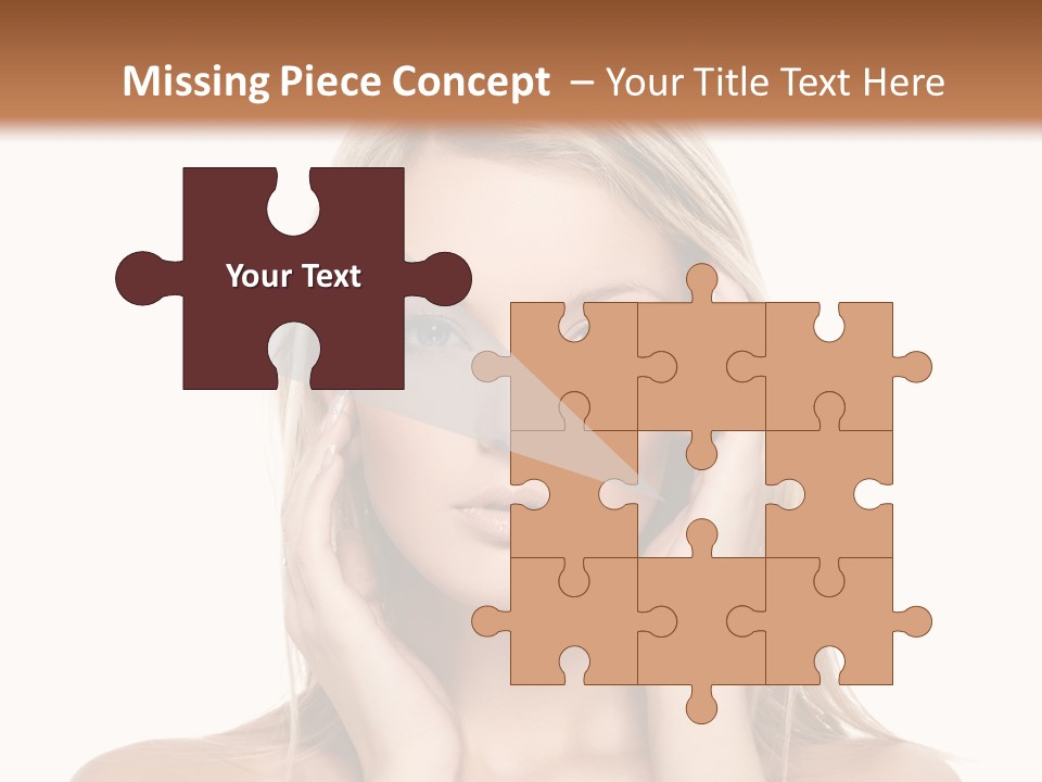 Hair  Portrait PowerPoint Template