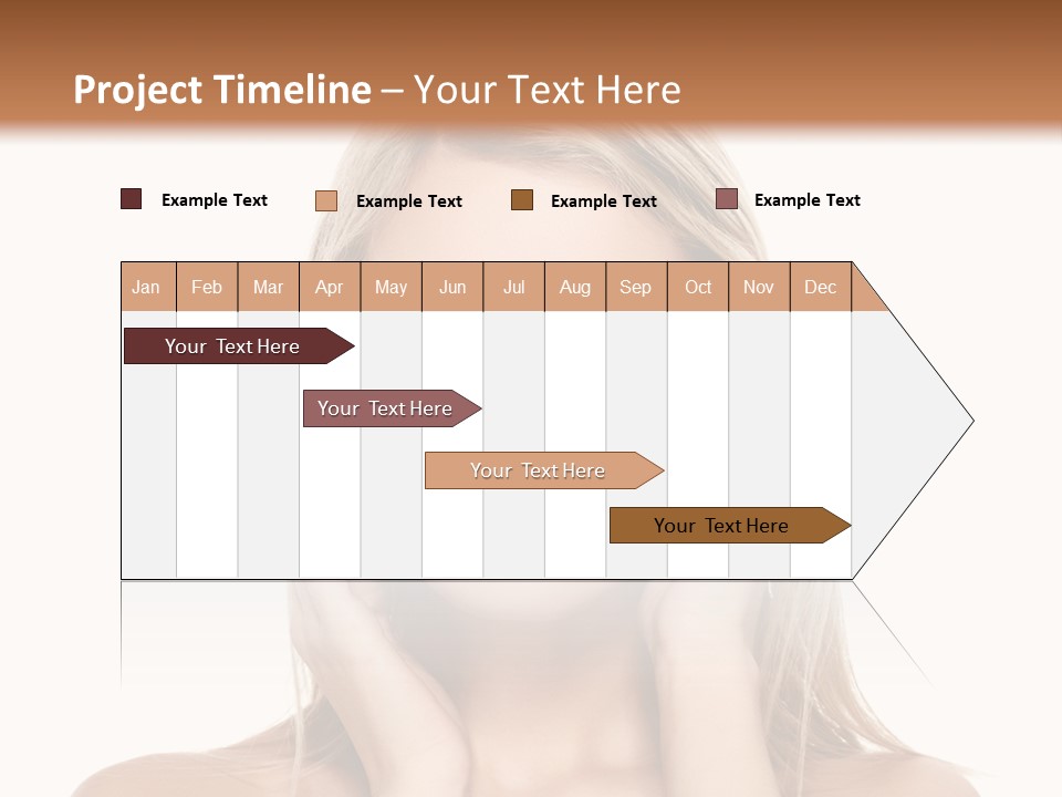 Hair  Portrait PowerPoint Template