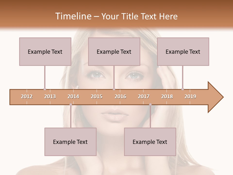 Hair  Portrait PowerPoint Template
