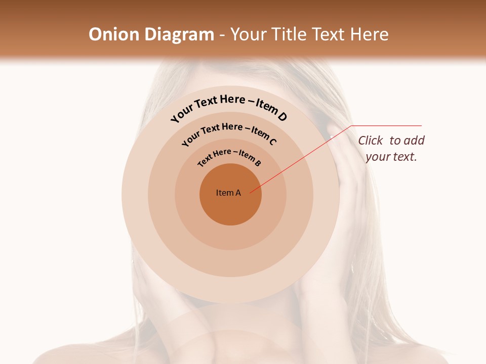 Hair  Portrait PowerPoint Template