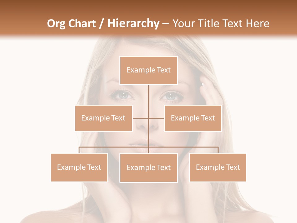 Hair  Portrait PowerPoint Template