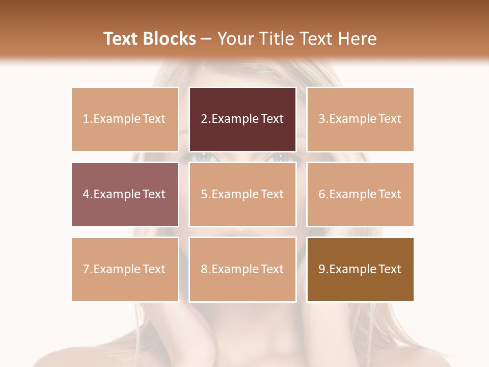 Hair  Portrait PowerPoint Template