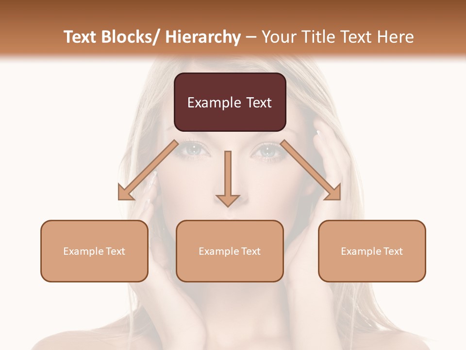 Hair  Portrait PowerPoint Template