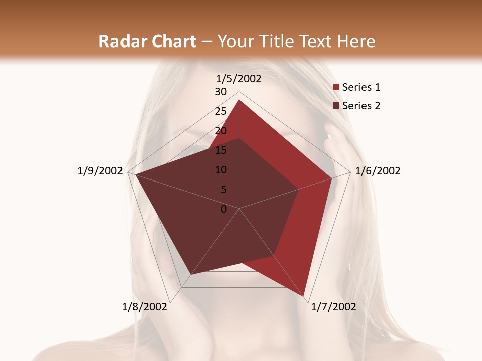 Hair  Portrait PowerPoint Template