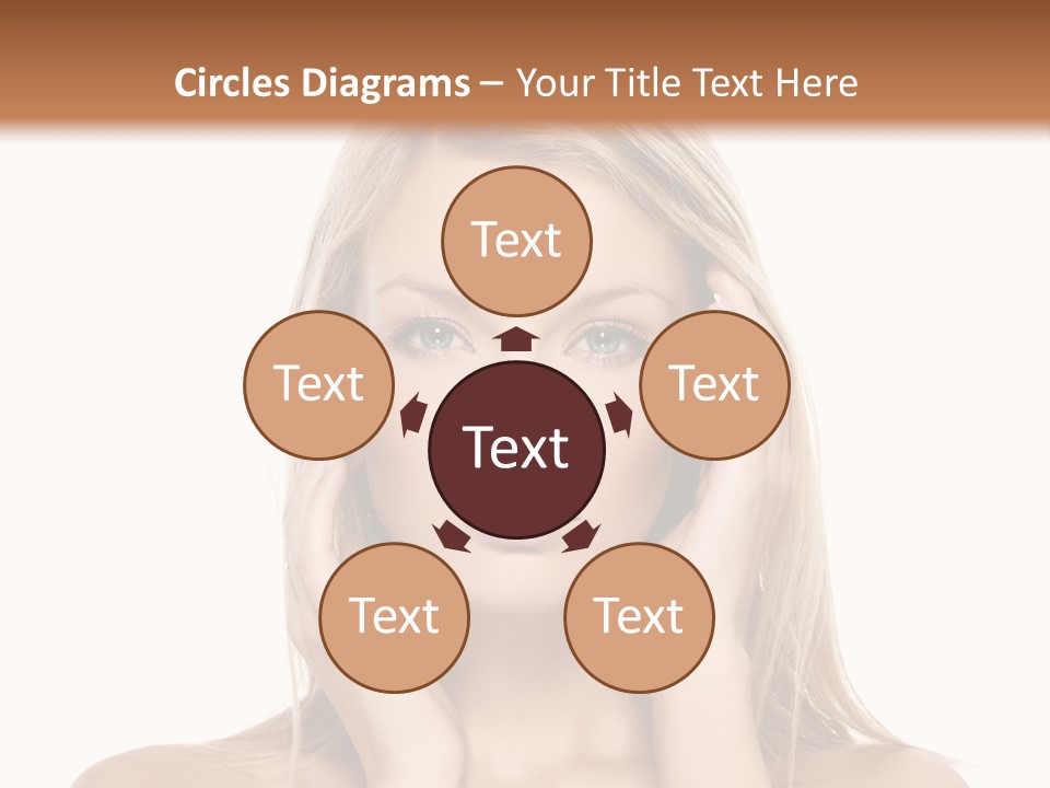 Hair  Portrait PowerPoint Template