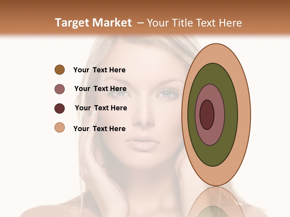 Hair  Portrait PowerPoint Template