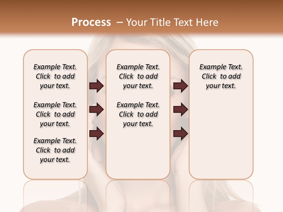 Hair  Portrait PowerPoint Template