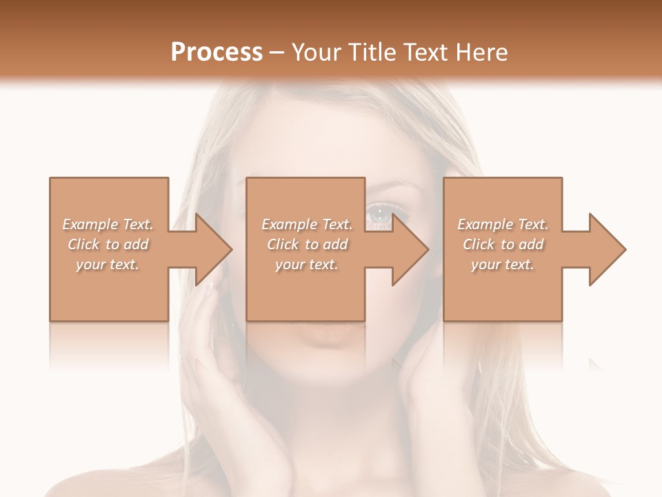 Hair  Portrait PowerPoint Template