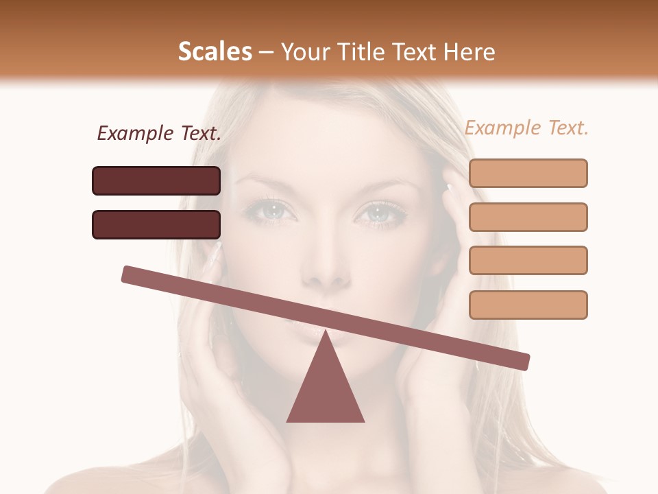 Hair  Portrait PowerPoint Template