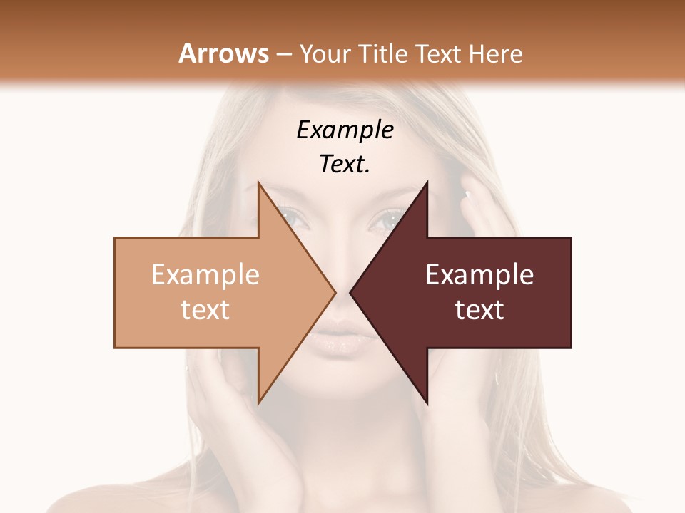 Hair  Portrait PowerPoint Template