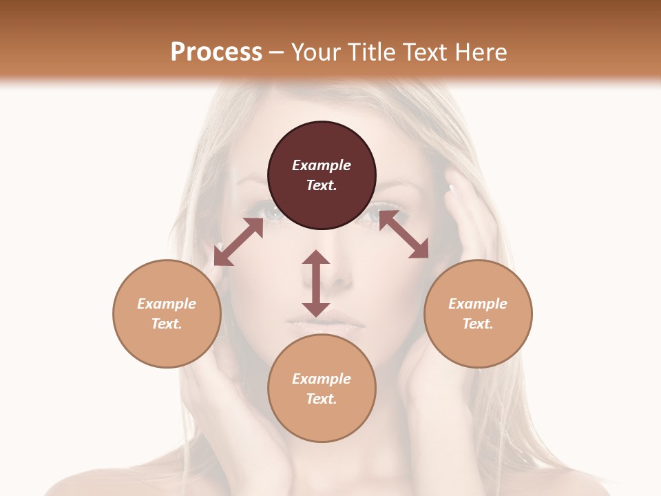 Hair  Portrait PowerPoint Template