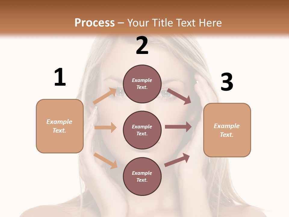 Hair  Portrait PowerPoint Template