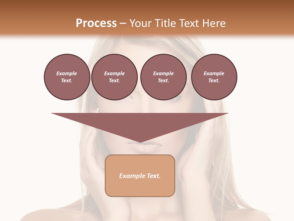 Hair  Portrait PowerPoint Template